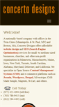 Mobile Screenshot of concertodesigns.com